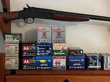 NEF Pardner SB1 410 3” Full with lots of ammunition