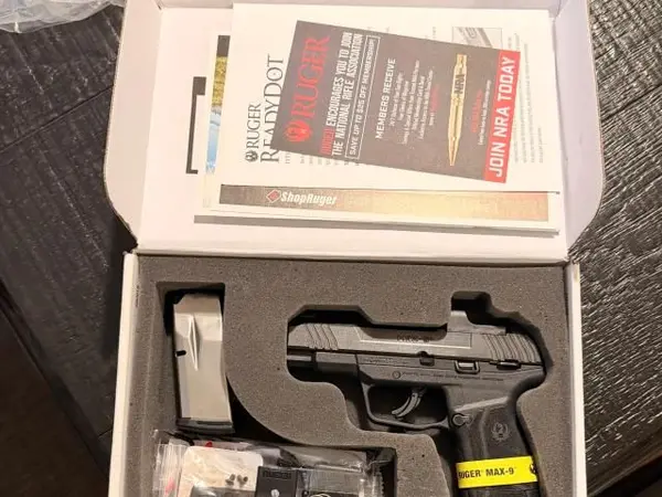 Ruger Max 9 with Optic