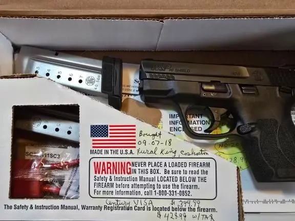 40 cal M&P Shield m2.0