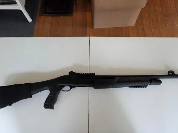 Weatherby PA-459 Threat Response 12ga Tactical Shotgun + Shell Carrier