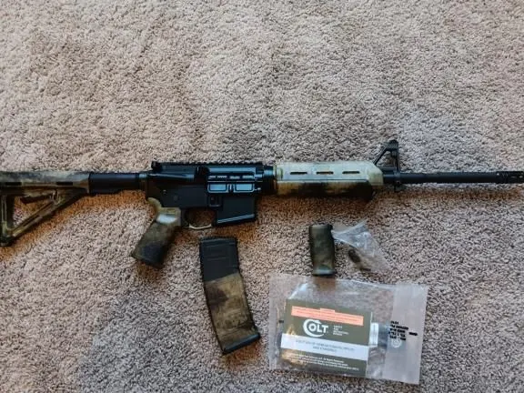 Colt LE6920 M4 Carbine Magpul ATACS Green Camo Special Edition AR-15