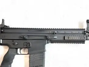 FN SCAR 17S DMR 6.5CM NRCH BLACK - ZERO ROUNDS FIRED - GEISSELE TRIGGER