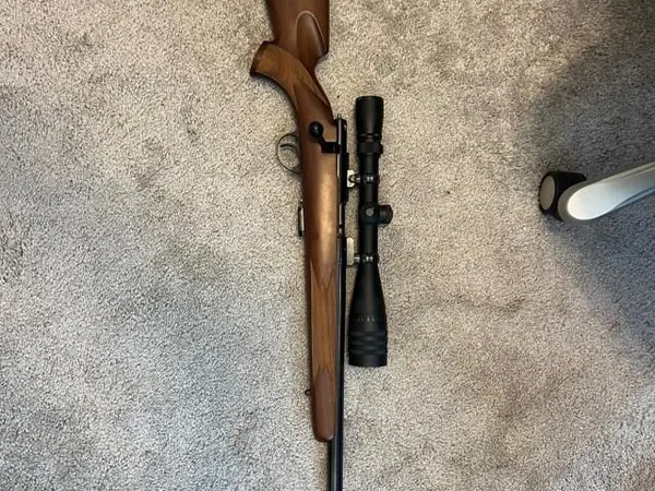 Anschutz Model 1717 .17 HMR – Excellent Condition – Match 54 Action w/ Vintage Weaver AO Scope