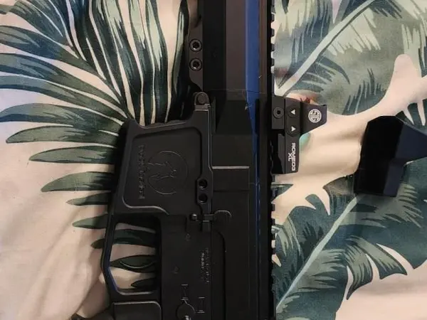 Pro2a tactical 44acp ar pistol with sig romeo3xl