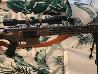 Aero precision ar10 dmr rifle. Have over 6k in it.