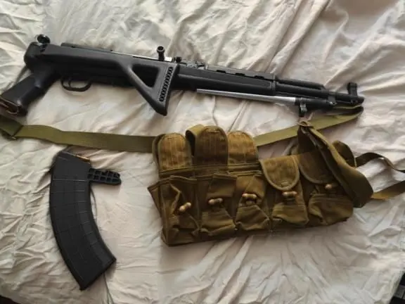 SKS with folding stock