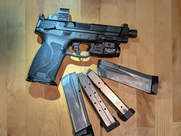 M&P 2.0 45acp Threaded Tactical