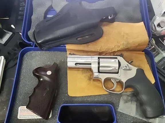 Smith & Wesson 686 plus 3 in 357 magnum