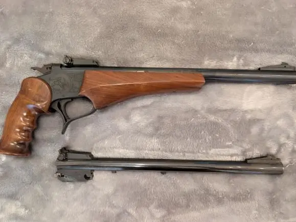 Thompson/Center Contender Pistol w/ Two Barrels: .22 LR & .357 Rem Max