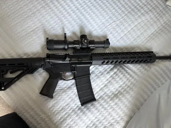 HM Defense Defender M5 5.56 - TruGlo Variable Optic - Under 500 Rounds