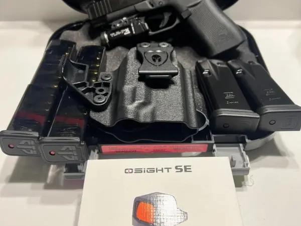 Unfired Glock 48 mos factory 15rd mags with tlr-7x sub and Osight SE ready to carry bundle