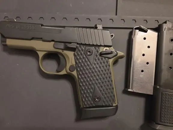 Sig 938 talo edition od green