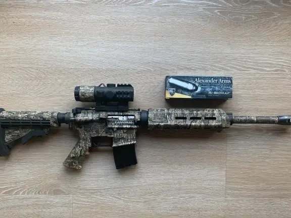 50 Beowulf AR-15