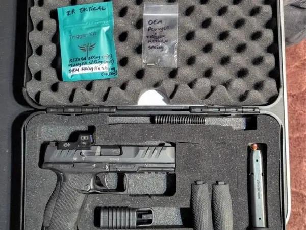 Walther PDP 4.5" Full size w/ red dot & upgrades