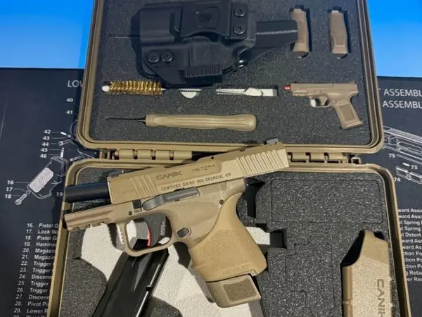 Canik MC9 with Warriorland LH IWB Holster
