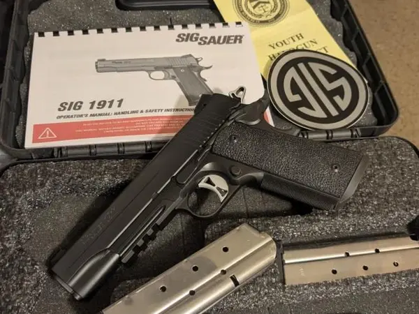Sig Sauer 1911 Tacops in 357 Sig absolutely beautiful condition