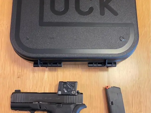 Glock 43X Frame W/ sheild arms magwell & Kiral backstrap (NEW)