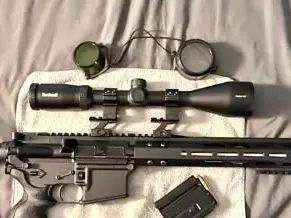 AR15 - .450 Bushmaster, 20” stainless barrel, Bushnell 3-9x scope