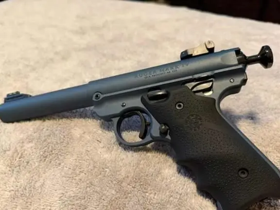 Volquartsen Competition Upgraded Ruger Mark IV Target Stainless 40103 .22 Cerakote