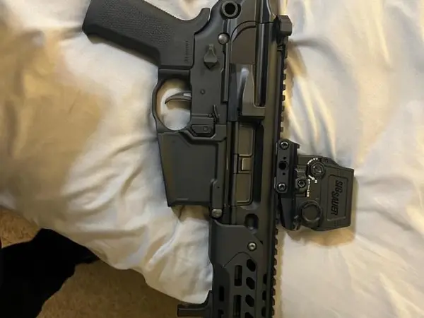 Sig Sauer MCX Rattler LT 300 blackout pistol with 200 rounds of ammo