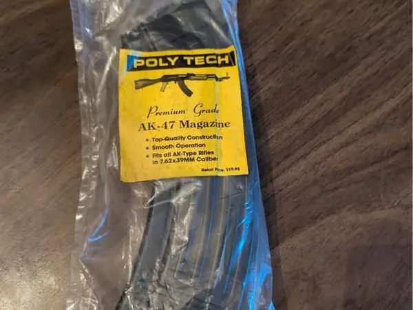 NOS Poly Tech Legend AK-47 Magazine Sealed in the original bag