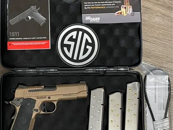Sig 1911 Emperor Scorpion Fastback Carry 5”