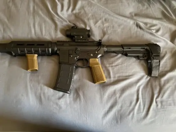 AR with a Texas trigger and Super safety