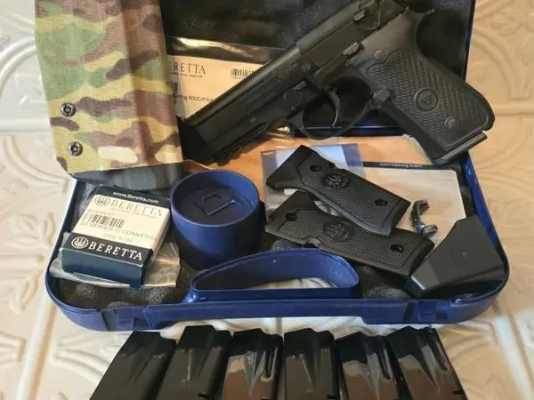 LTT Ported Beretta 96A1 .40 S&W Pistol W/ 7 Mags, Box/Papers, & Lots of Upgrades!
