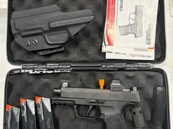 Sig P365X Tacops w/HE507K, Fury holster