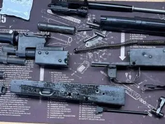 Bulgarian Ak 74 parts kit