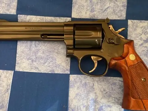 Rare Midnight Black Smith & Wesson Model 686-3 6" Barrel