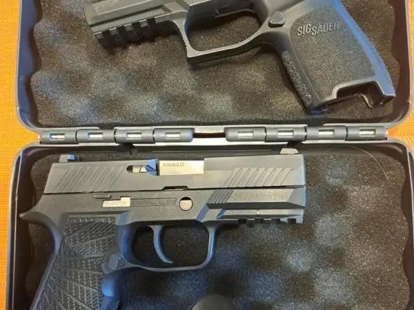Very nice p320 with Wilson combat frame