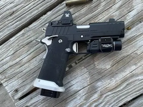 SPRINGFIELD PRODIGY 4.25" COMPENSATED MODEL WITH COMPLETE UPGRADE OF INTERNALS AND EXTERNAL PARTS