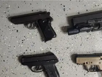 Glock 17, KelTec P17, CZ50, LC9S