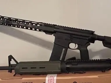 PSA .308 rifle with 18” barrel plus extra 16” .308 upper