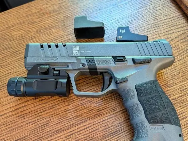 New SAR-USA 9-X tactical 9mm Pistol