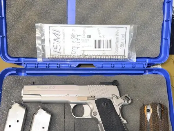 SIG Sauer 1911 Stainless Target .45 ACP