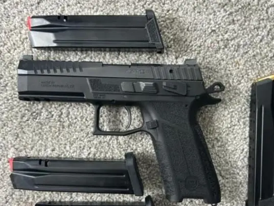 CZ P09F Nocturne w/ 4 mags