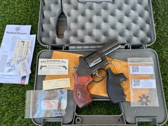 S&W Performance Center 586 L-Comp w/ Action Job and Sights - .357 Magnum Revolver
