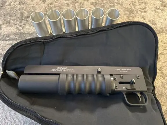 Never fired spikes 37mm launcher