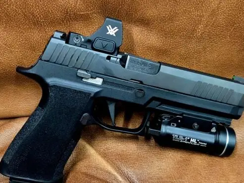 Sig X-Ten 10mm with Truglo Night Sights, Vortex Optic and TLR-1...