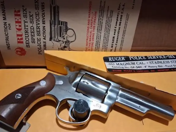NIB Ruger Police security six