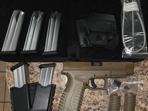 Springfield XDm Match 9mm with TruGlow optics