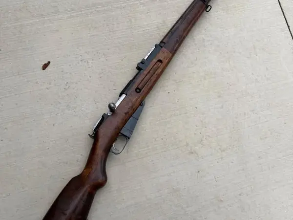 Finnish Sako SkY Civil Guard m39 w trench art