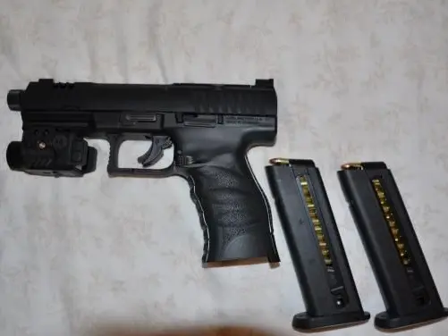 Walther WMP .22 Mag Threaded