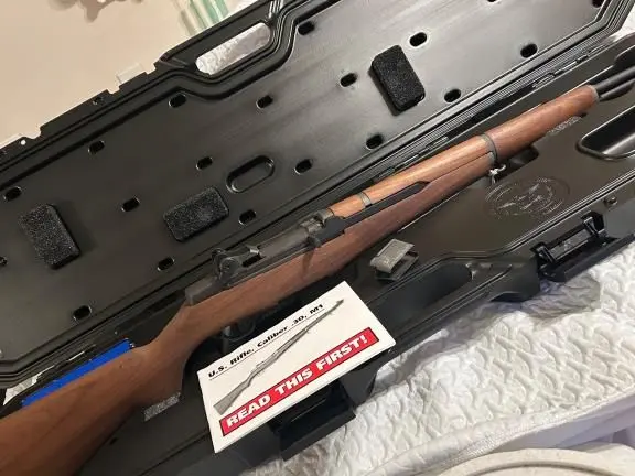 M1 Garand expert .308 Springfield WWII ERA new wood, barrel CMP