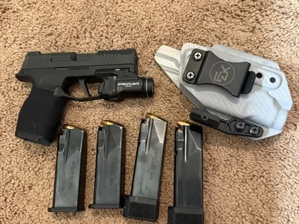 Sig P365X with extras