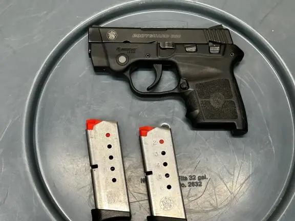 Smith and Wesson Bodyguard .380 with Laser