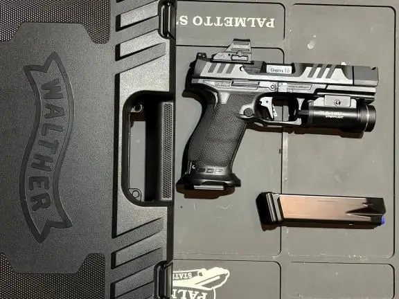 Walther PDP Pro-X 9mm W/Holoaun,Streamlight