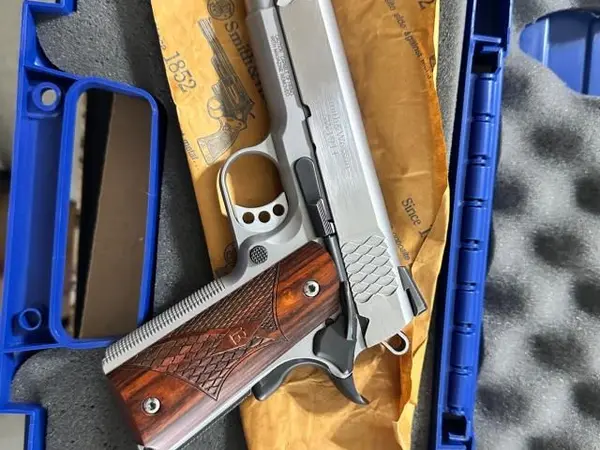 Smith and Wesson Eseries 1911 45 stainless
